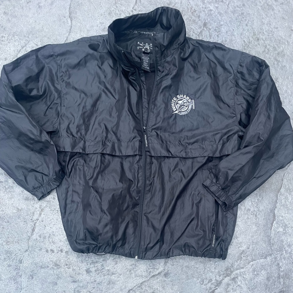 Stormtech Nylon Windbreaker Black Jacket large